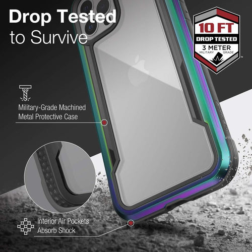 Luxury X-Doria Defense Shield Back Case Cover for i Phone 12, 12 Pro,