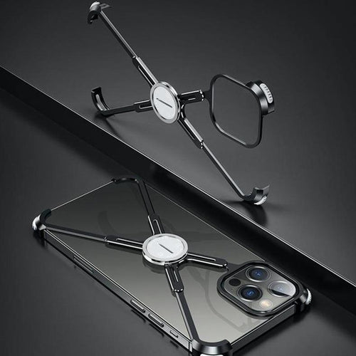 Premium Aluminium X Shape Bumper Frame Case for iPhone 13