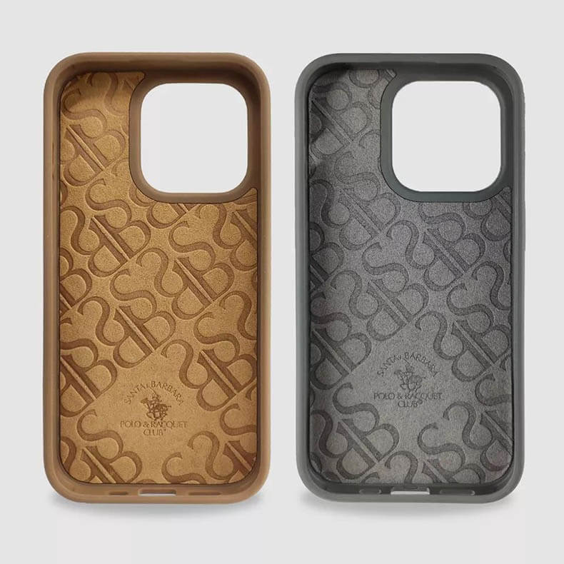 Santa Barbara Polo & Racquet Club ® Luxury Hulda Series Genuine Leather Case for iPhone 14 Series