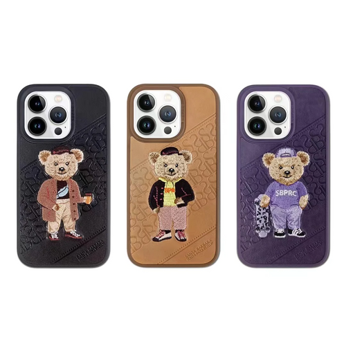 Santa Barbara Polo Club Crete Series Genuine Leather Case for iPhone 14 Series