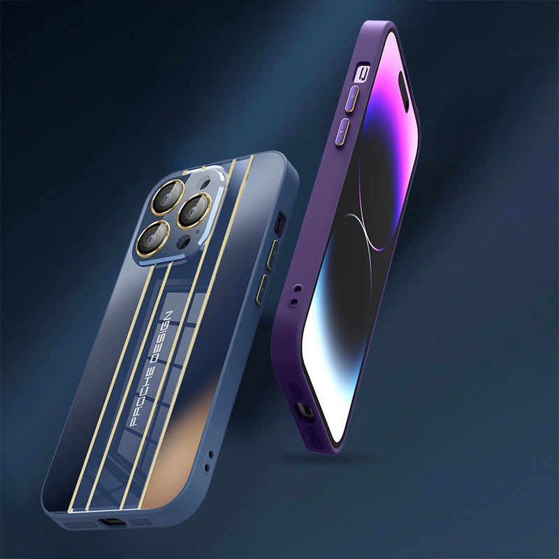 Limited Edition Porsche Glass Case For iPhone 15 Series