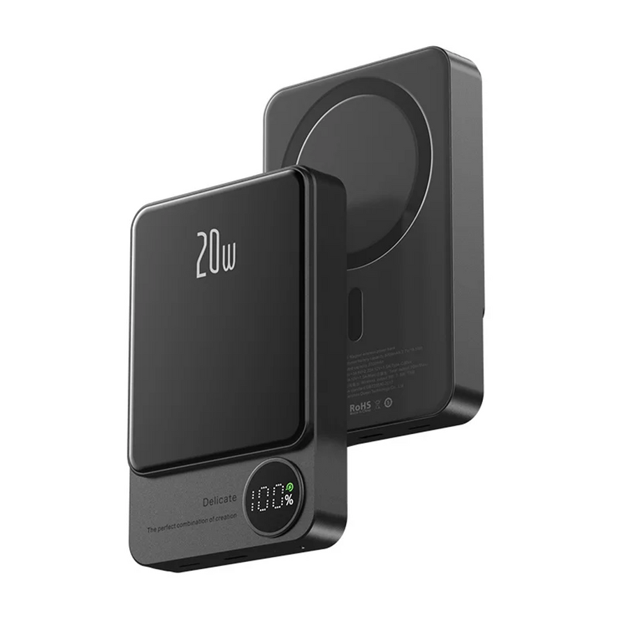 Ultra Super Charge - 10000 mAh Thin Magsafe Wireless Powerbank for iPhone & Samsung Smartphones