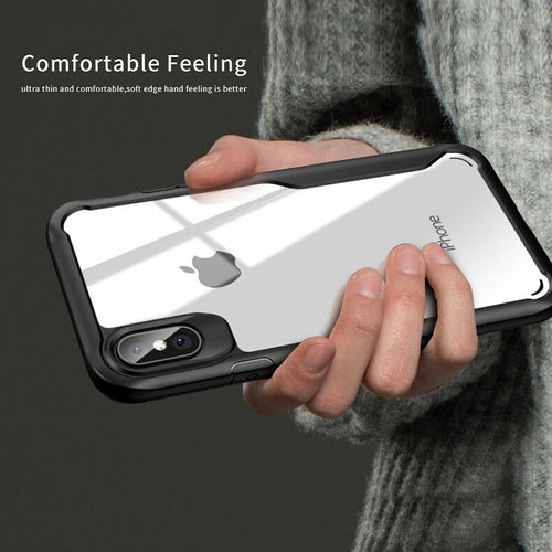 Premium Eagle Series Anti Shock Hybrid Back Case Cover for Apple iPhone XS Max (6.5")