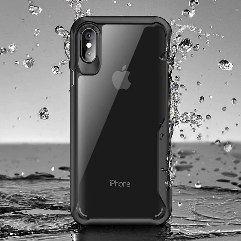 Premium Eagle Series Anti Shock Hybrid Back Case Cover for Apple iPhone XS Max (6.5")