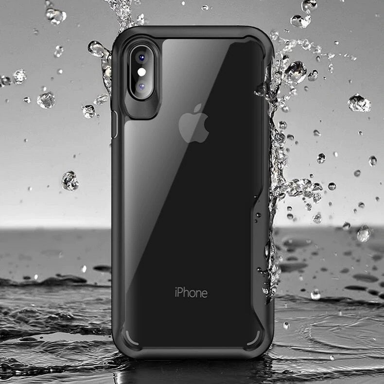 Premium Eagle Series Anti Shock Back Case Cover for Apple iPhone X / XS 2018