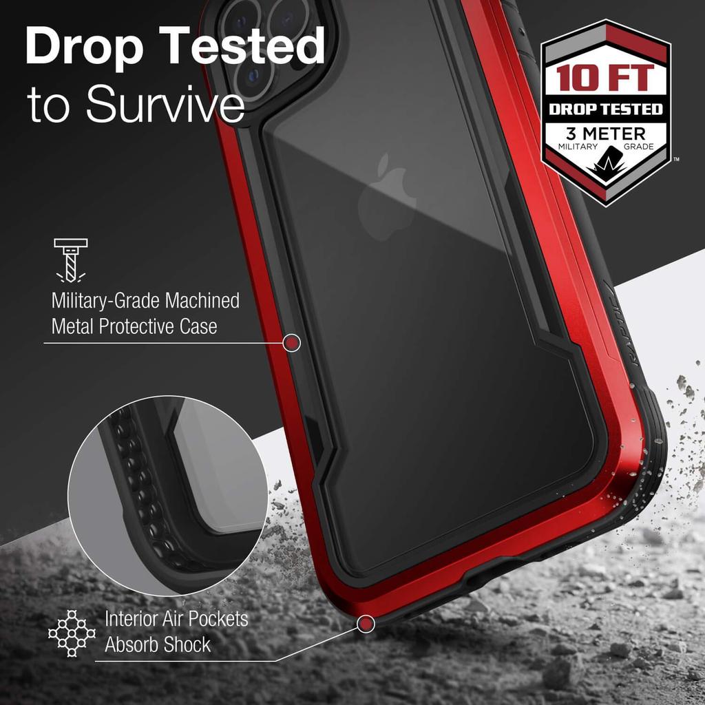 Luxury X-Doria Defense Shield Back Case Cover for i Phone 12 Pro Max,