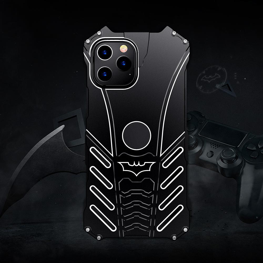 Batman Premium Luxury Metal Phone Case with Bat Stand for iPhone 12 Se –  CaseWorld