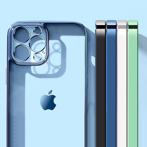 HENKS® iPhone 12 Series Anti-Knock TPU Transparent MagSafe Case