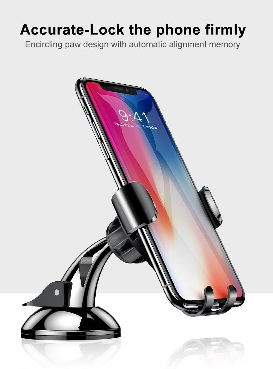 BaseUs Automated Gravity Car Mount Stand Air Vent for Smartphones