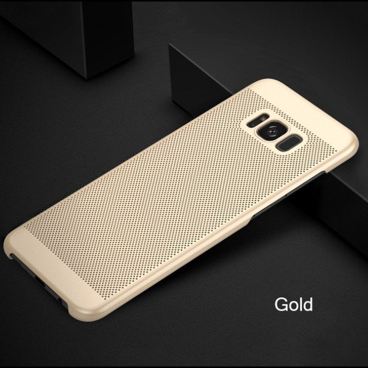Ultra Thin Perforated Anti Shock Anti Scratch Back Case Cover for Samsung Galaxy S8 & S8 Plus