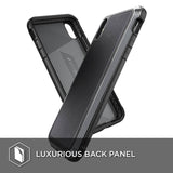 Premium X-Doria Defense Lux Series Hybrid Anti Knock Hybrid Back Case Cover for Apple iPhone XS Max (6.5