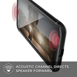 Premium X-Doria Defense Shield Hybrid Anti Knock Transparent Back Case Cover for Apple iPhone XS Max (6.5