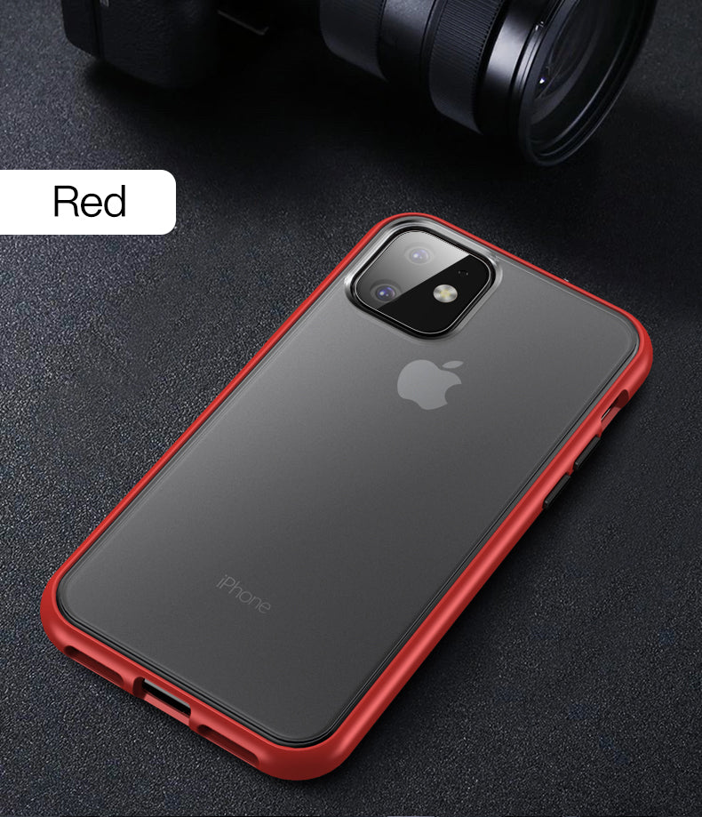 Henks® Premium Polychromatic Case with Contrast Buttons for iPhone 11 Pro