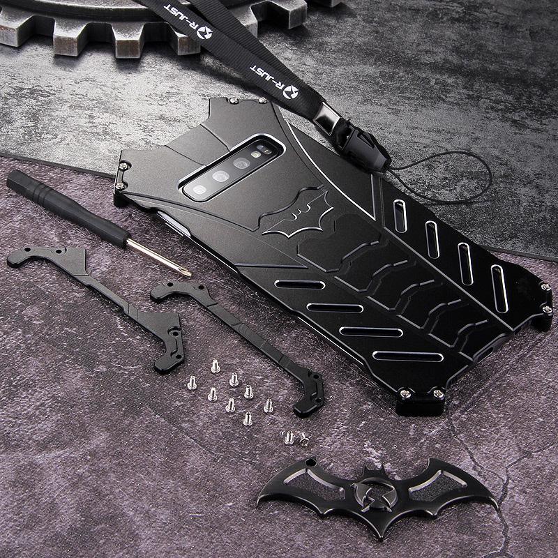 Luxury Batman Metal Aluminum Armor Case for iPhone 12 Series