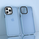 Henks Luxury Shockproof Armor Matte Frosted Case for Apple iPhone 14 Series