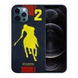 PREMIUM SANTA BARBARA POLO GARNER SERIES LEATHER BACK COVER FOR IPHONE 12 SERIES.