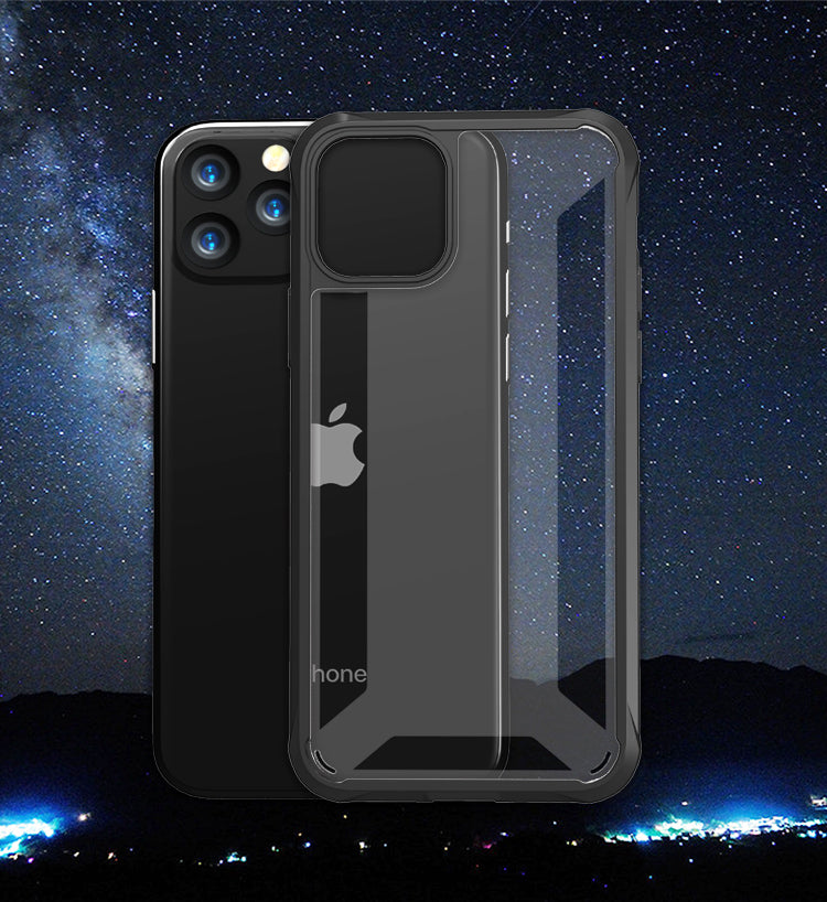 Premium Hybrid Protection Heavy Duty Soft TPU+ Hard PC Clear Case for Apple iPhone 11 pro max