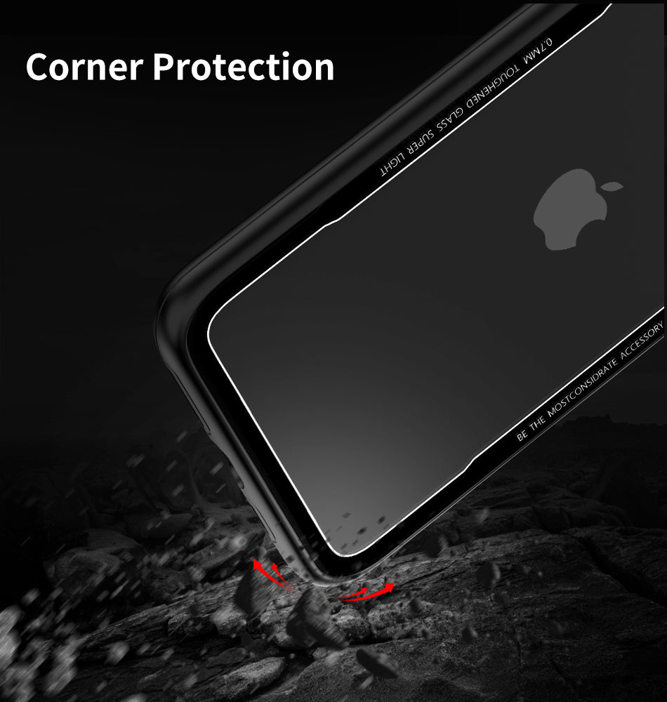 Luxury See Through Unique Glass Case for iPhone 11 Pro Max [Best Selling Case]