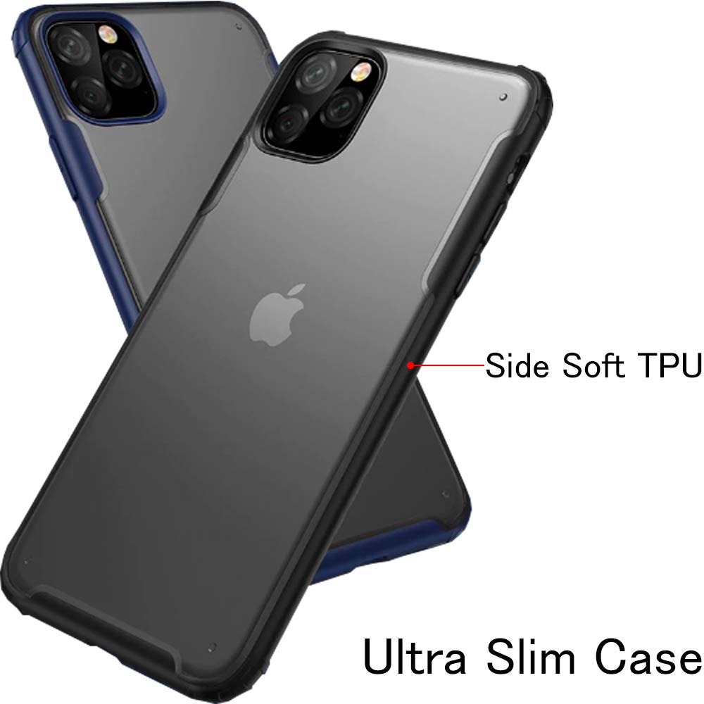 Henks® Luxury Frosted Cloudy Series Matte Case for iPhone 11 Pro Max