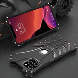 R-Just Aluminium Alloy Batman Case with Stand for iPhone 13
