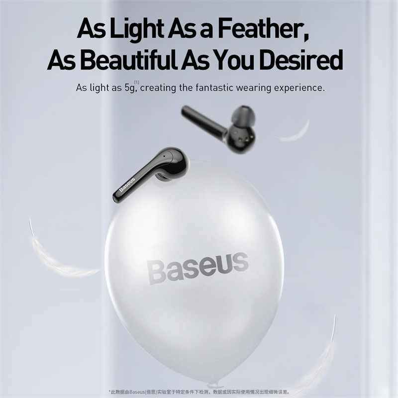 Baseus® TWS True Wireless Bluetooth Earphone Earbuds AirPods Noise Cancellation