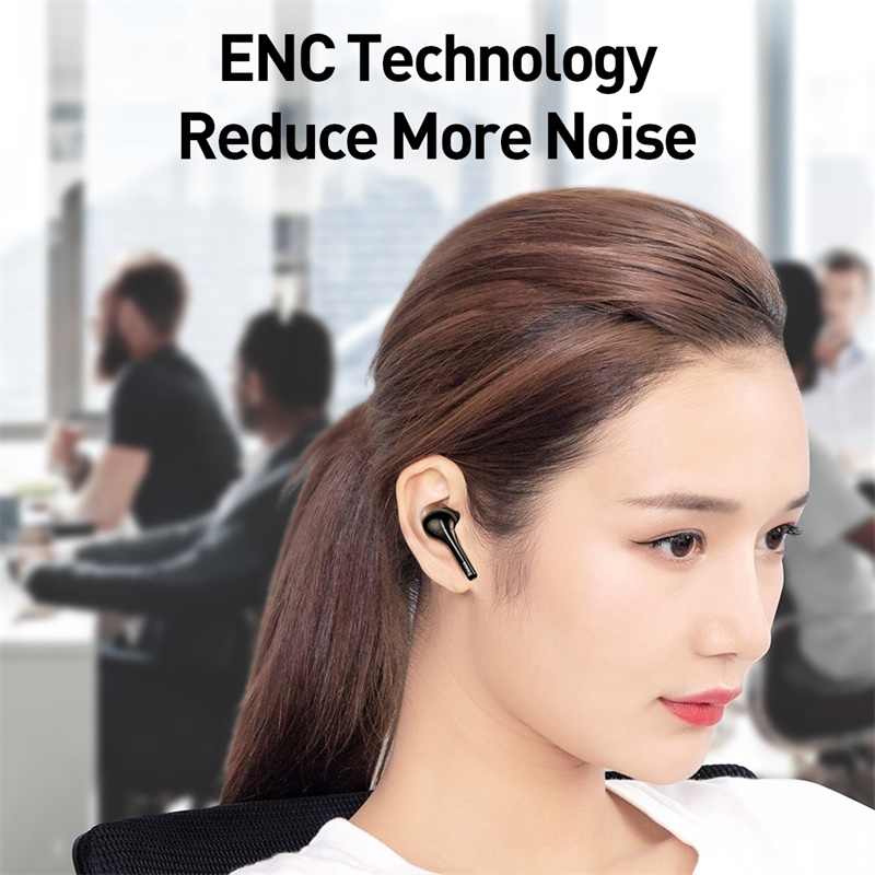 Baseus® TWS True Wireless Bluetooth Earphone Earbuds AirPods Noise Cancellation