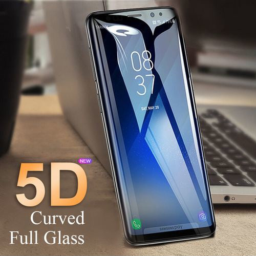 Premium Henks 5D Pro Full Screen Coverage Full Glue Anti Shatter Tempered Glass Screen Protector