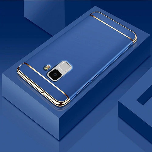 Luxury Chrome Electroplating Splicing 3 in 1 Hard Back Case for Samsung Galaxy S9