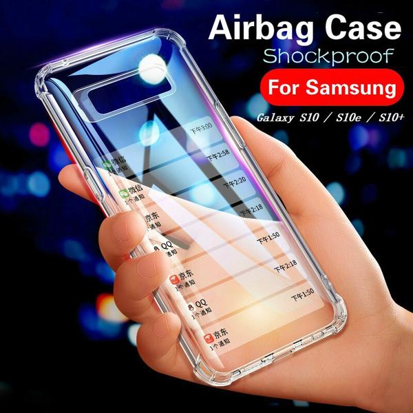 Henks® Air Bag Anti Fall Protective Slim Case for Samsung Galaxy S10 Plus