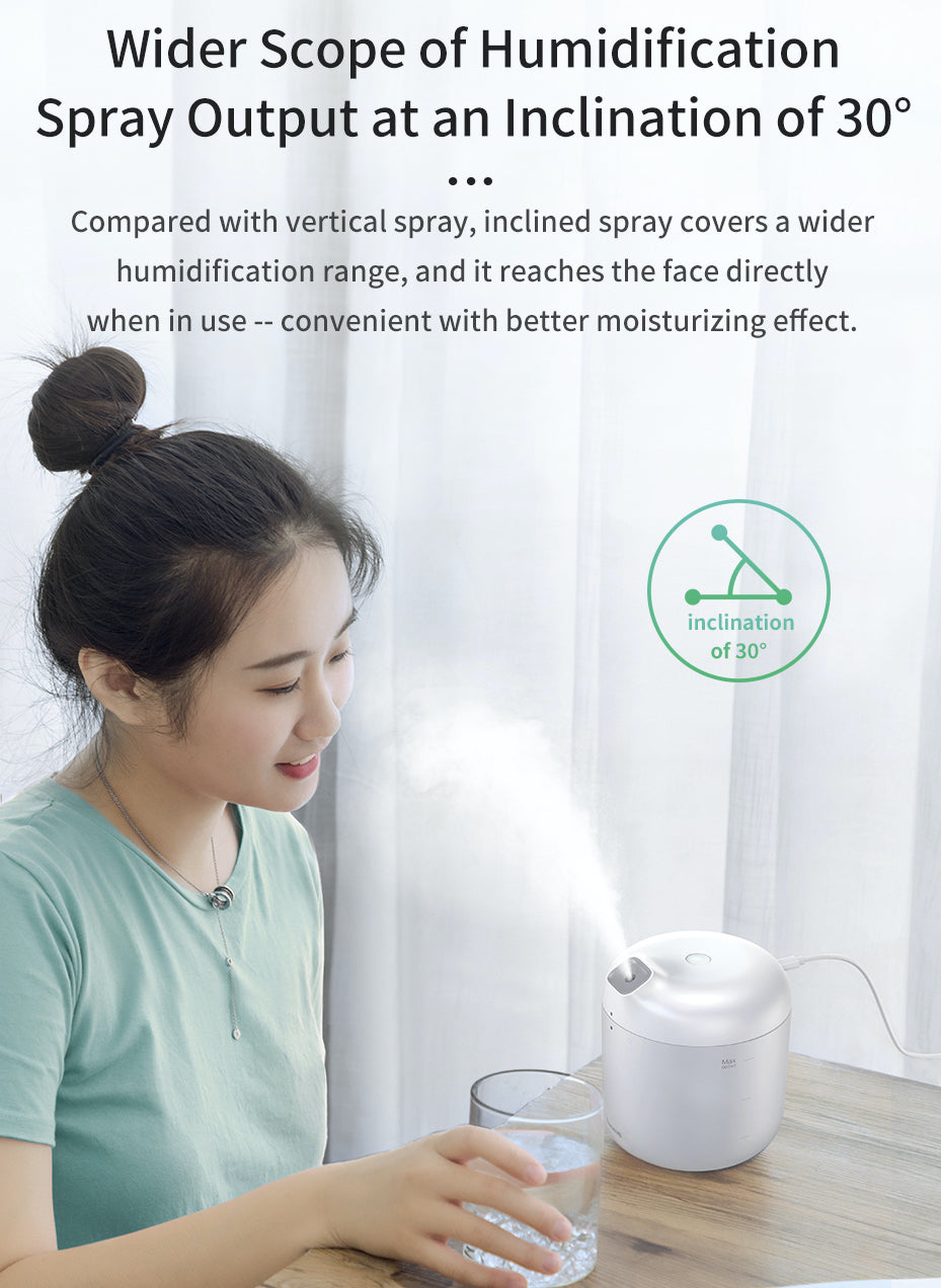 Baseus Air Humidifier Aroma Diffuser for Home/Office Use with Night Lamp Feature