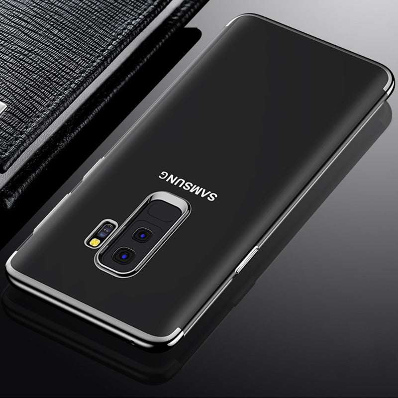 Premium Luxury Plating Series Soft TPU for Samsung Galaxy S9 Plus