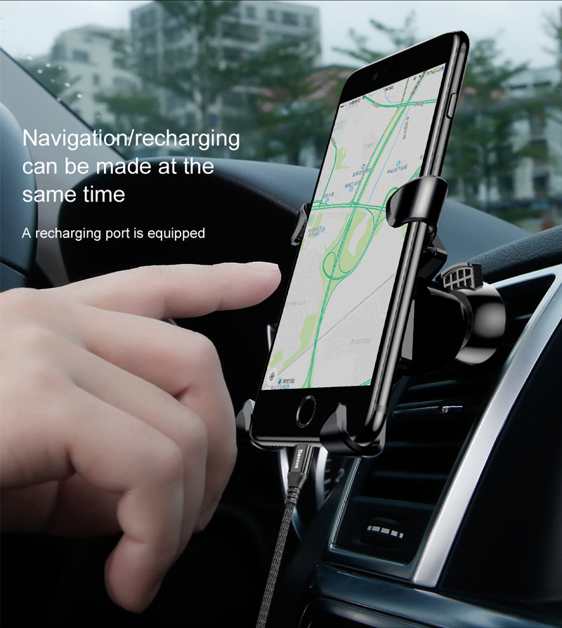 Baseus X Car Holder Universal Air Vent Mount Car Phone Holder For iPho –  CaseWorld