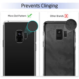 Luxury Anti Slip Light Weight Clear Soft Silicone Transparent Case for Samsung Galaxy S9