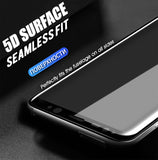 Premium 5D Pro Full Glue Curved Edge Anti Shatter Tempered Glass Screen Protector for Samsung Galaxy S8