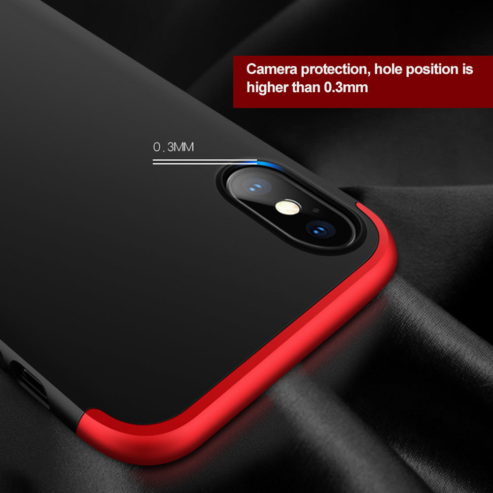 Premium 360 Degree Protection Luxury Grip Case for iPhone X / XS 2018