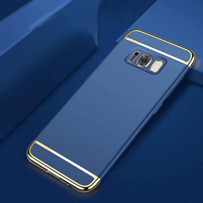 Luxury Electroplating Splicing Ultra Thin Back Case for Samsung S8