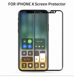 Premium Panama® Titanium Glass 5D Pro Edge Curved Anti Shatter Tempered Glass Screen Protector for Apple iPhone X / XS 2018