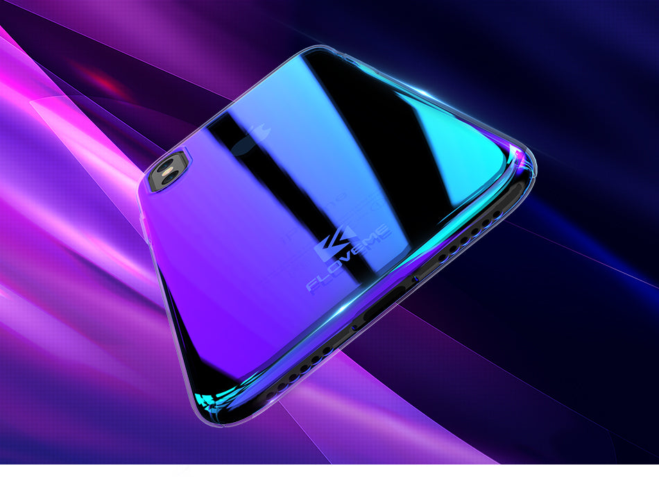 Premium Aura Mystique Dual Color Changing Case for Apple iPhone X (Ten) / XS 2018
