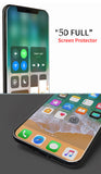 Premium Panama® Titanium Glass 5D Pro Edge Curved Anti Shatter Tempered Glass Screen Protector for Apple iPhone X / XS 2018