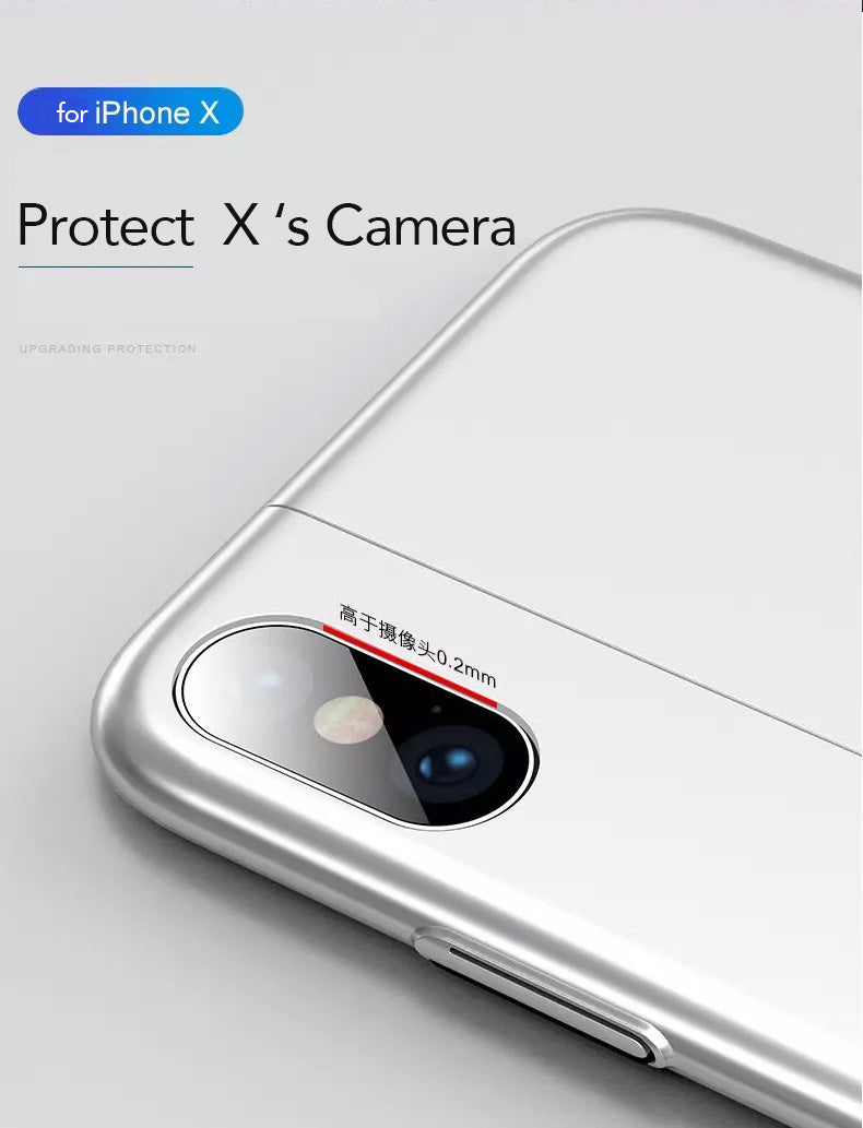 Luxury Built In Magnetic Adsorption Bracket Back Case with Kickstand for Apple iPhone X / XS 2018