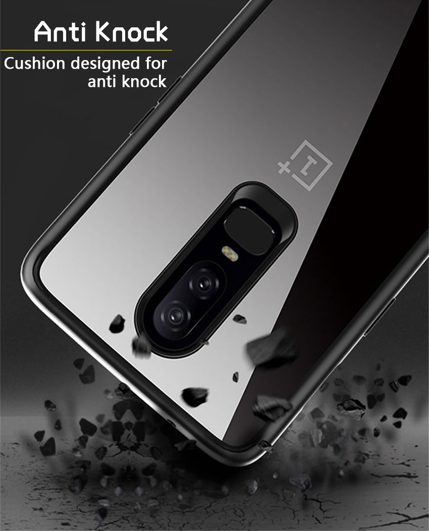 Luxury Ultra Slim Naked Shell Fusion Camera Protection Case for OnePlus 6 / One Plus 6 / 1+6
