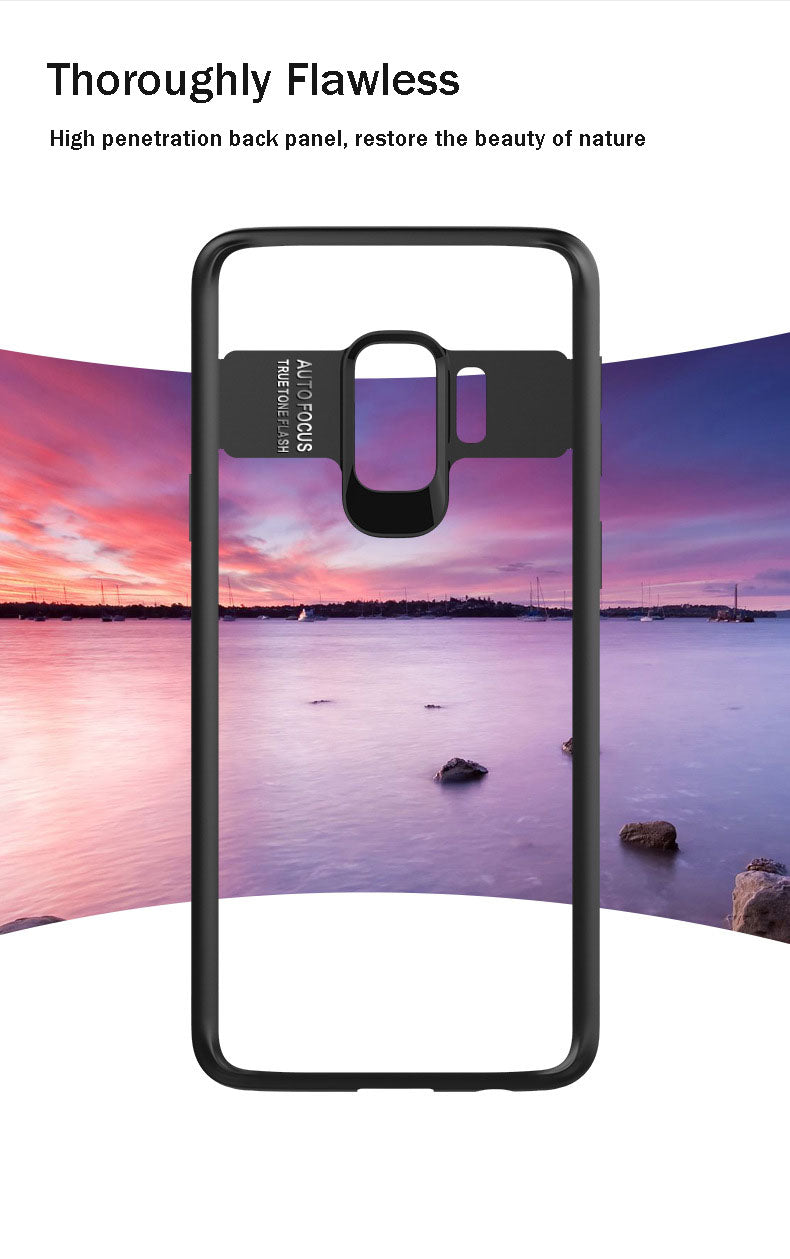 Luxury Ultra Slim Naked Shell Fusion Camera Protection Case for Samsung Galaxy S9 / S9 Plus