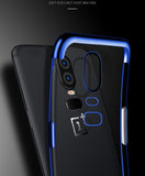 Premium Laser Plating Series Soft TPU Back Case Cover for OnePlus 6 / One Plus 6 / 1+6
