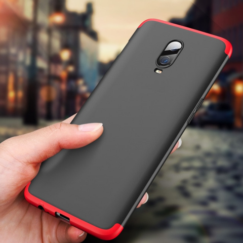 Luxury Shockproof Ring Holder Kickstand Back Case Cover for OnePlus 6T / One Plus 6T