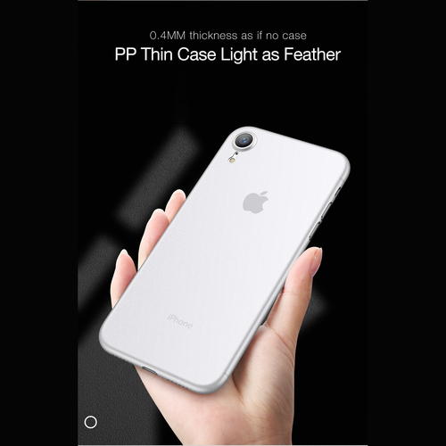 Luxury Ultra Slim Imported PP Material Anti Scratch Case for Apple iPhone XR (6.1")