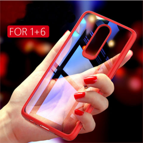 Henks Real 5D Full Glue Full Cover Anti Shatter Tempered Glass Screen Protector for OnePlus 6 / One Plus 6 - BLACK