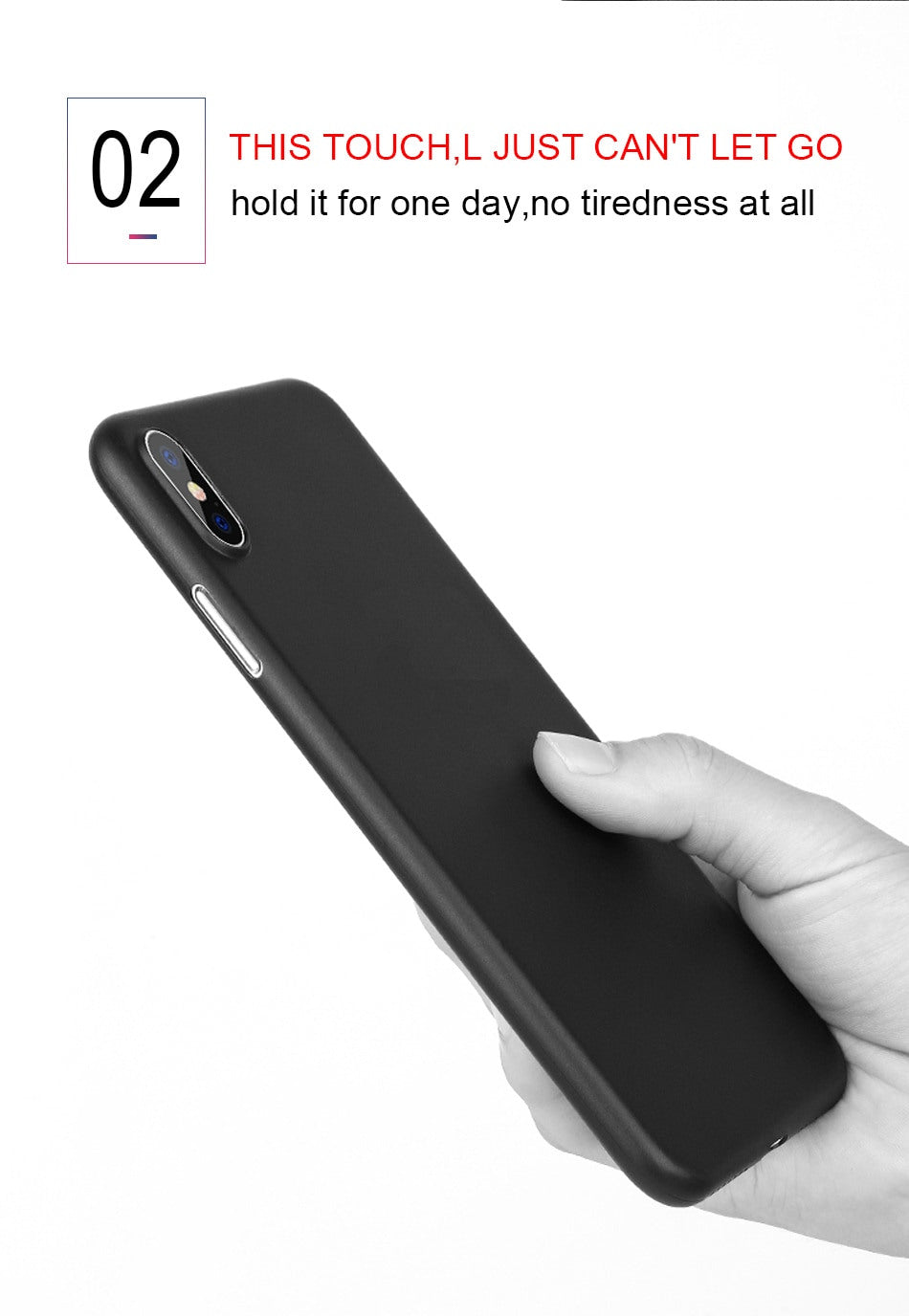 Luxury Ultra Slim 0.25mm [6 gram] Imported PP Material Anti Scratch Case for Apple iPhone XS Max (6.5")