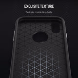 Luxury Shockproof Matte Back Case with Kickstand TPU + PC Holder Back Cover for Apple iPhone X / XS 2018