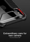 Luxury Hybrid Armor Michelin Tyre Texture Drop Resistance Back Case for Apple iPhone XS Max