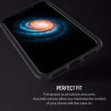 Luxury Shockproof Matte Back Case with Kickstand TPU + PC Holder Back Cover for Apple iPhone X / XS 2018